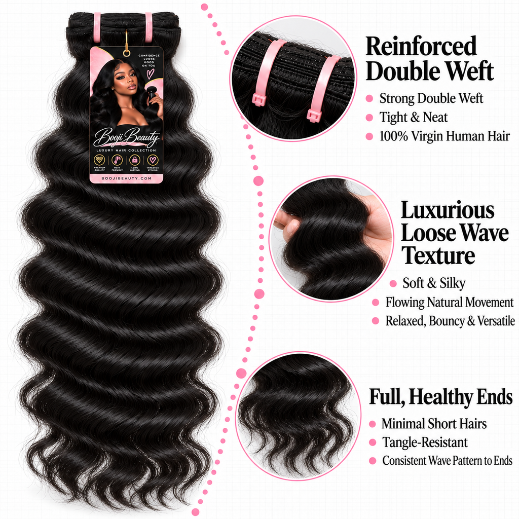 Luxurious Loose Wave - Hair Bundle