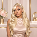 Bossy Blonde Body Wave – Custom HD Lace Wig.