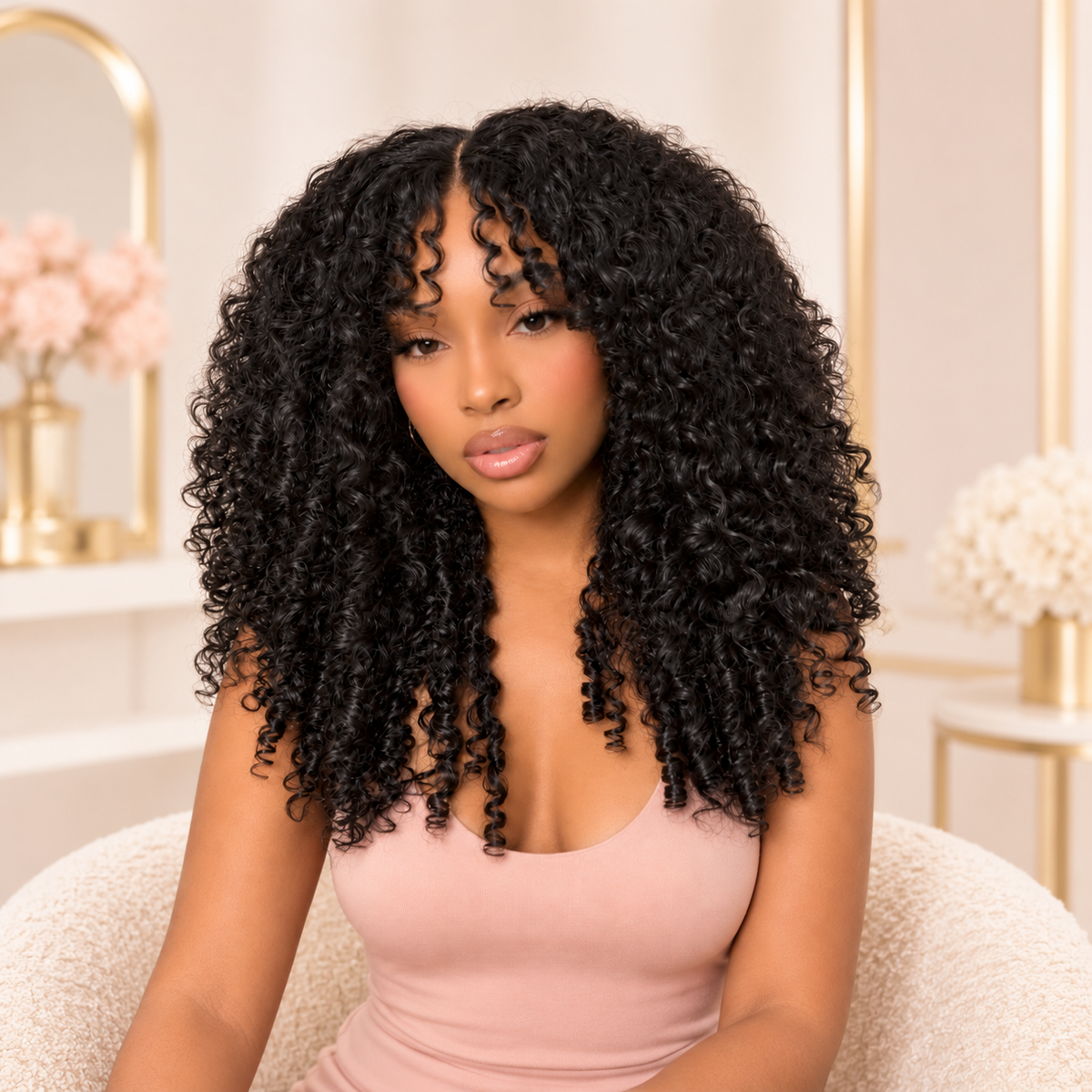 Booji Burmese Curly – Custom HD Lace Wig