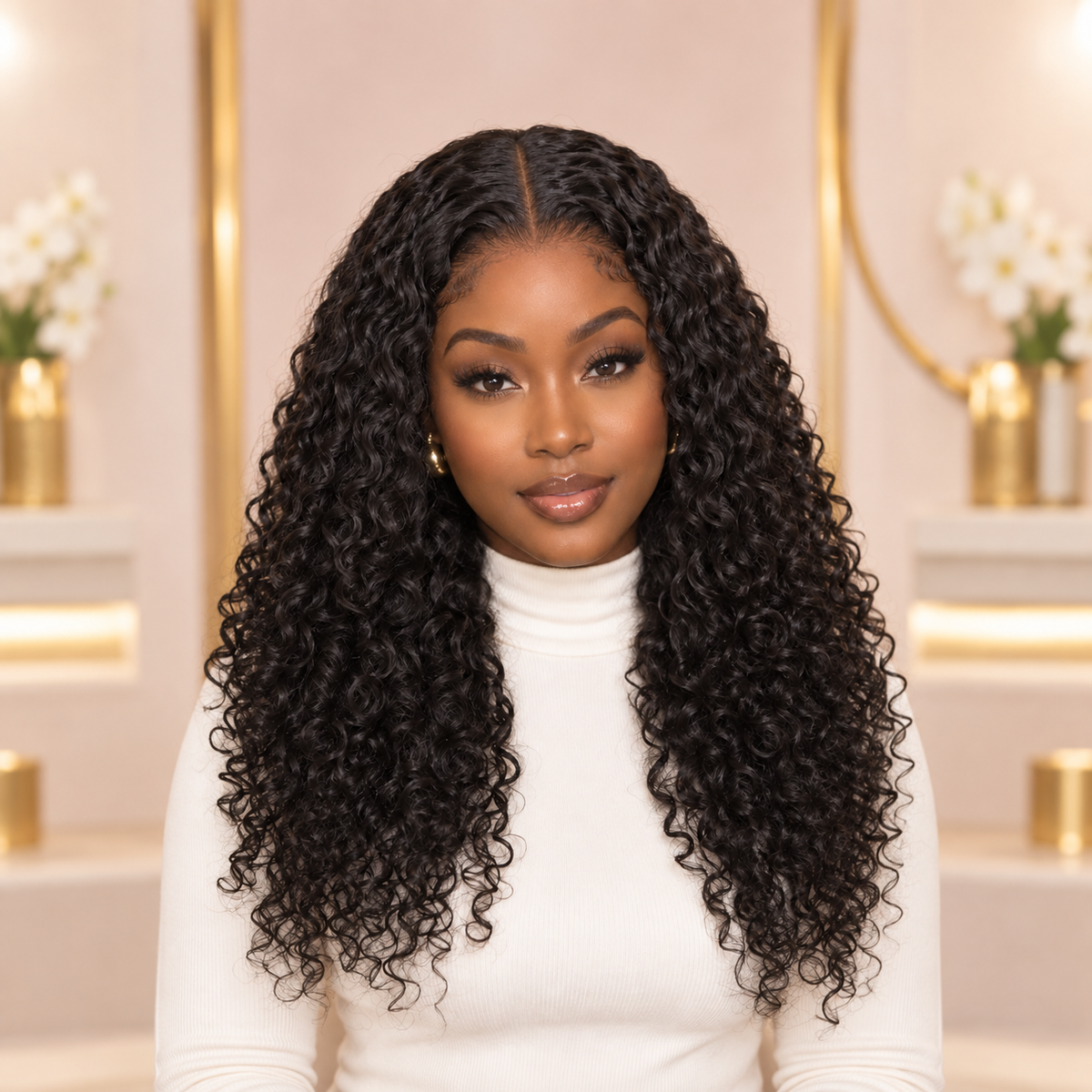 Conceited Italian Curly – Custom HD Lace Wig