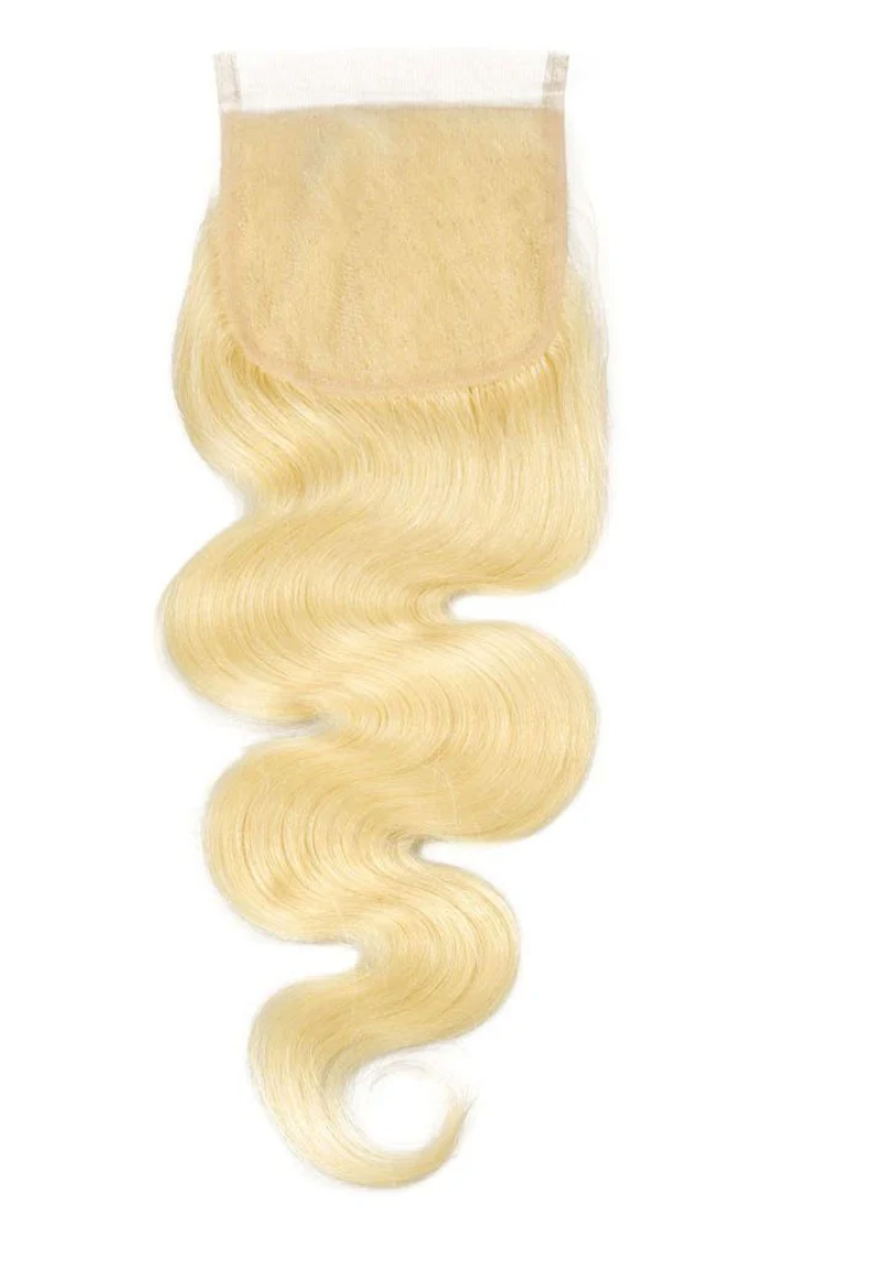 Bossy Blonde Body Wave - HD Lace Closure