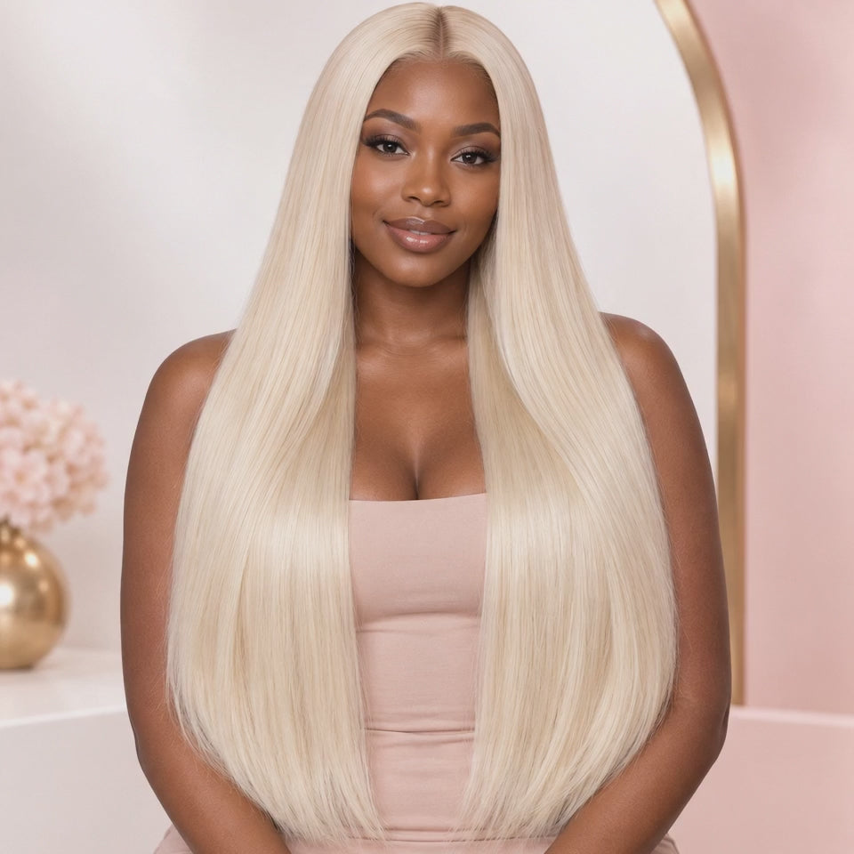 Bossy Blonde Straight – Hair Bundle